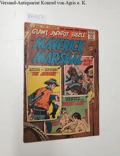 Charlton Comics: Maverick Marshal, Vol.1 no.4 June 1959. 