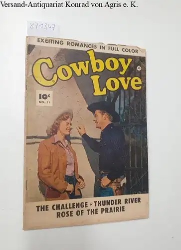 Fawcett Publication: Cowboy Love No.11, 1951 Photo Cover. 