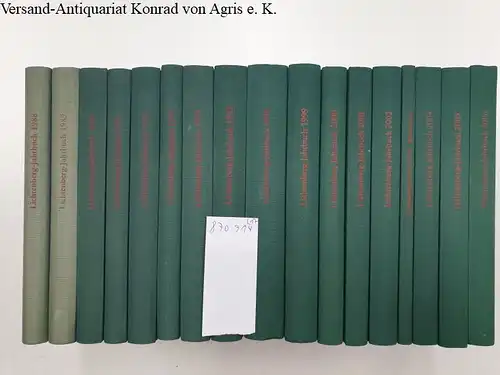 Promies, Wolfgang: Lichtenberg Jahrbuch. 1988-95, 1998-2002, 2004-2006, Repertitorium 2003. 
