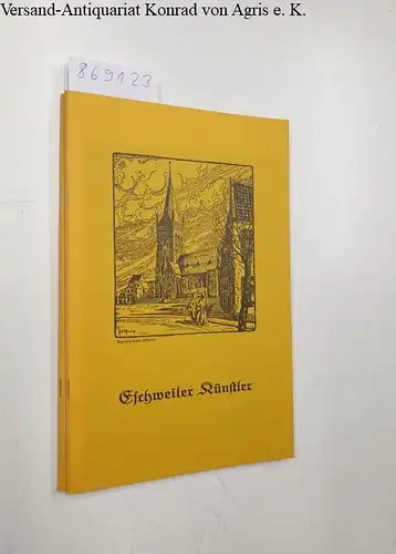 Ferres, Hans und Siegfried Tschinkel: Eschweiler Künstler 14. Oktober - 28. Oktober 1979 Aula der Realschule Patternhof. 