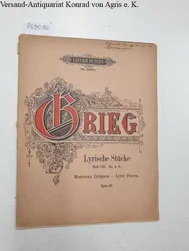 Lyrische Stücke Heft VIII No. 4-6