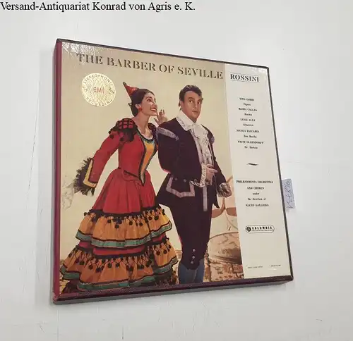 Columbia SAX 2266-2268 : LPs in Mint Condition / Box VG Condition / without Booklet, The Barber Of Seville : 3 LP Set : SAX 2266-2268 : Vinyl in pristine Mint Condition ! : (without Booklet )