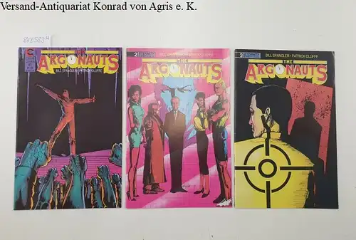Spangler, Bill and Patrick Olliffe: The Argonauts No.1-3, 1988
 Konvolut von 3 Heften. 
