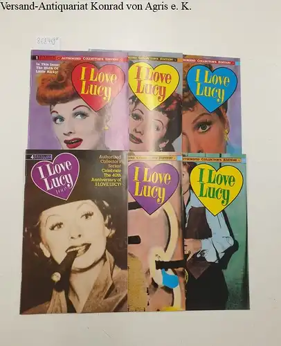 Eternity Comics (Hrsg.): I Love Lucy -Authorized Collector´s edition , No. 1-6, Complete. 