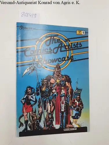ShowcasePublications: The Comics Artists Showcase, Number 1, October 1986. 