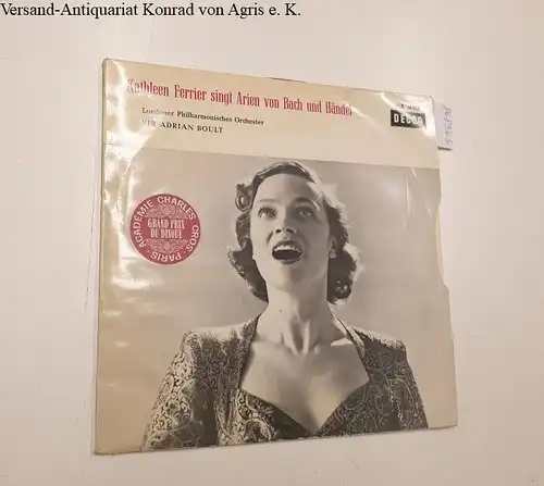 Decca BLK 16103 : NM / VG, Kathleen Ferrier singt Arien von Bach und Händel