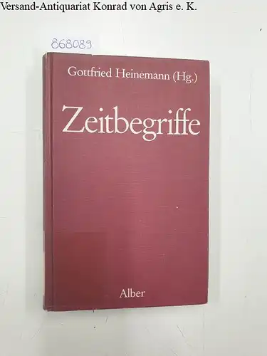 Heinemann, Gottfried: Zeitbegriffe. 