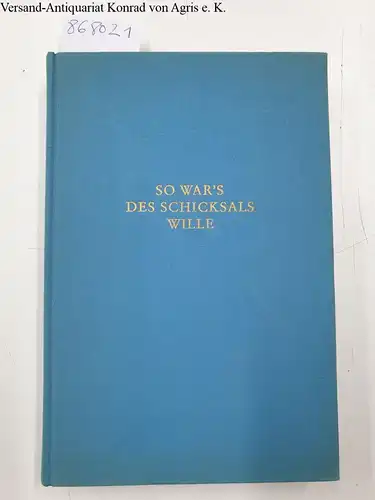 Enders, Jacob: So war's des Schicksals Wille
 Bilder aus der Geschichte und dem Gemeinschaftsleben der deutschen Siedlungen in Galizien. 