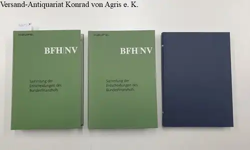 Heimann, Dirk Paul (Red.), Klaus-W. Pluskota (Red.) Gerhard Geckle (Red.) u. a: Sammlung der Entscheidungen des Bundesfinanzhofes [=BFH NV] Jahrgang 2012 + BFH-Richter kommentieren für die Praxis [=BFH PR] 2012. 