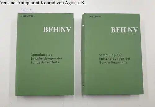 Heimann, Dirk Paul (Red.), Klaus-W. Pluskota (Red.) und Barbara Weber (Red.): Sammlung der Entscheidungen des Bundesfinanzhofes [=BFH NV] Jahrgang 2016. 