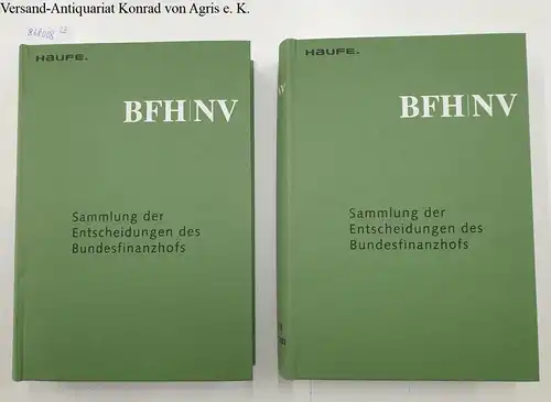 Heimann, Dirk Paul (Red.), Klaus-W. Pluskota (Red.) Gerhard Geckle (Red.) u. a: Sammlung der Entscheidungen des Bundesfinanzhofes [=BFH NV] Jahrgang 2014. 