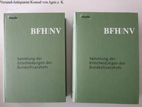 Geiß (Red.), Wolfgang, Gerhard Geckle (Red.) und Barbara Weber (Red.): Sammlung der Entscheidungen des Bundesfinanzhofes [=BFH NV] Jahrgang 2007. 
