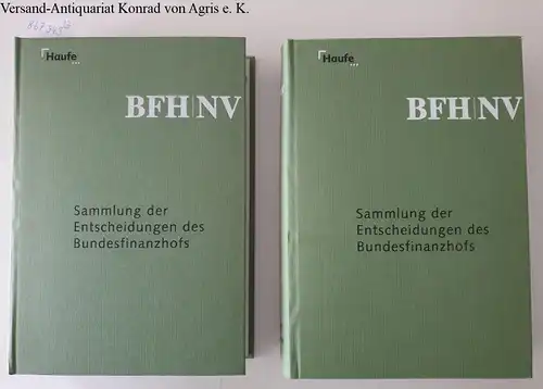 Geiß (Red.), Wolfgang, Gerhard Geckle (Red.) und Barbara Weber (Red.): Sammlung der Entscheidungen des Bundesfinanzhofes [=BFH NV] Jahrgang 2009. 