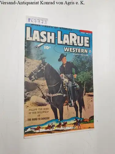 Fawcett Publication: Lash LaRue Western : Vol. 7 No. 41. 