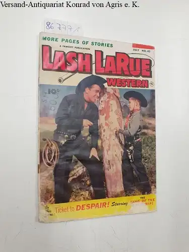 Fawcett Publication: Lash LaRue Western : Vol. 7 No. 42. 