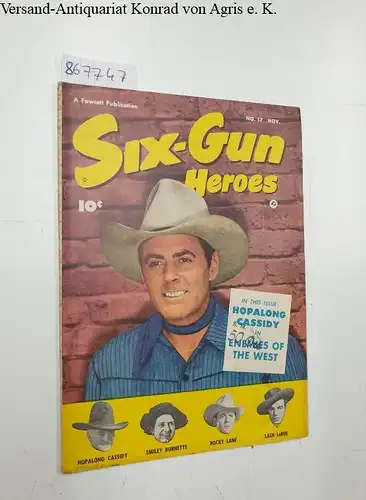 Fawcett Publication: Six-Gun Heroes : Vol. 3 No. 17. 