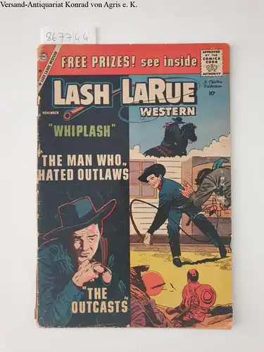 Charlton Royal Comics: Lash LaRue Western : Vol. 8 No. 75. 