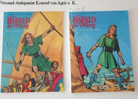 Funcken, Liliane und Fred Funcken: Harald de Viking : # 1 + 2 : Het Neveleiland, Het rode Eskader. 