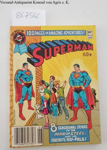 DC Comics: Best of DC Blue Ribbon Digest No., 25 June 1981 Superman. 