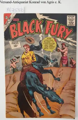 Charlton Comics Group: Black Fury No. 38 (1962). 