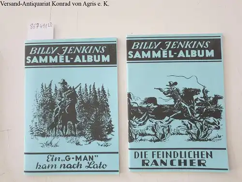 2.x Billy Jenkins Sammel-Album - Ein "G-Man" kam nach Lato; die feindlichen Rancher