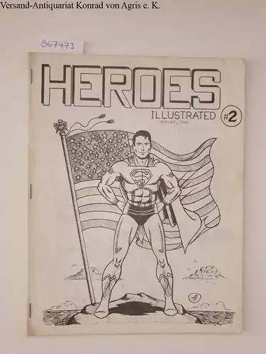Pryor, Dick (Hrsg.): Heroes illustrated: #2: Spring 1966. 