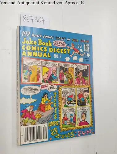 Archie Annual Digest: Joke Book Comics Digest Annual #3 1979-Fawcett-Archie-Betty-Veronica-Sabrina-Super Duck. 