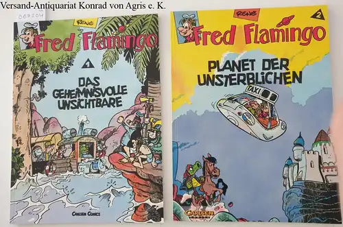 Lehner, René: Fred Flamingo 1 und 2: Das geheimnisvolle Unsichtbare: Planet der Unsterblichen. 