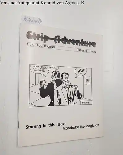 JAL Publications: Strip Adventure Issue 3 : Mandrake the Magician. 