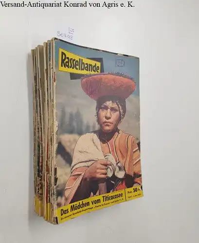 Stein, Karl: Rasselbande: 25 Hefte: Heft 1 / 1954 bis Heft 26 / 1954. 