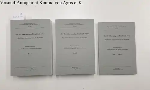 Heling, Reinhold und Brigitte Poschmann: Die Behördenverfassung in Westpreußen seit der Ordenszeit
 Sonderschriften des Vereins für Familienforschung in Ost- und Westpreußen: Nr. 90/1, 90/2, 90/2:...