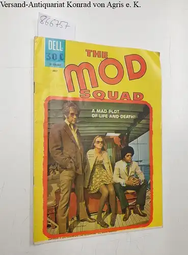 Dell Television Series Comics: The Mod Squad No.6, July 1970. 