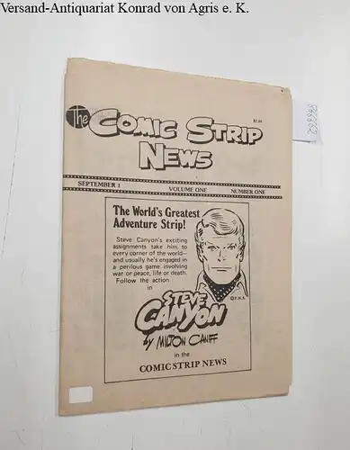Biernat, Kathy and Ted Hanes: The Comic Strip News Volume One, Number One, September 1. 