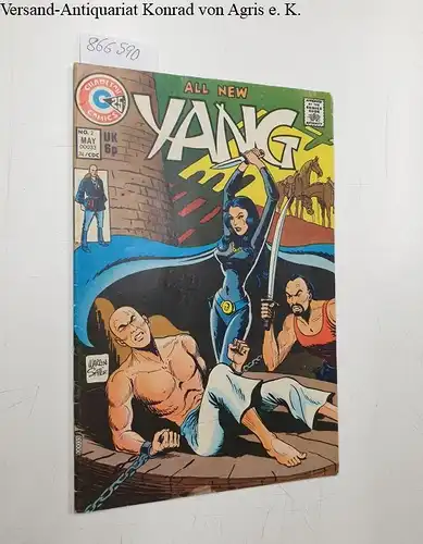 Charlton Comics: Yang, Vol.2 No.2 May 1974,  Warren Sattler. 
