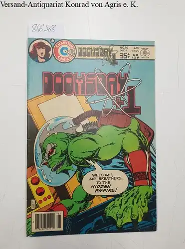 Charlton Comics Group: Doomsday +1, Vol.4, No.10, January 1979 (John Byrne Art). 
