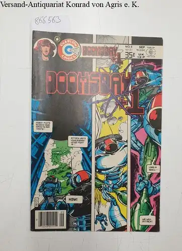 Charlton Comics Group: Doomsday +1, Vol.3, No.8,  September 1978 (John Byrne Art). 