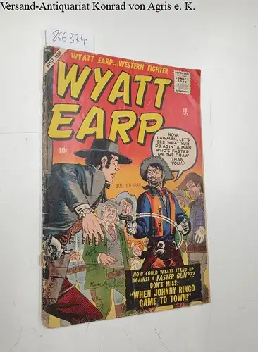 Interstate Publishhing: Frontier Marshall Wyatt Earp July 1958. 