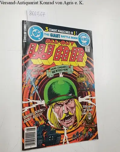 DC Comics: The giant battle Book. All-out War, Viking commando in war without a name, Hard-hat heros, Brothers of a Bulls-eye Vol.2, No.6 July/August 1980. 