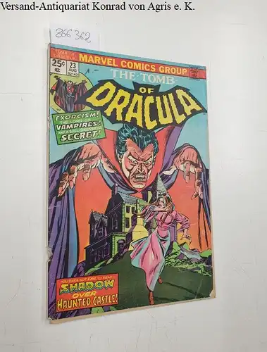 Marvel Comic Group: The Tomb of Dracula Vol. 1, No. 23 August 1974. 