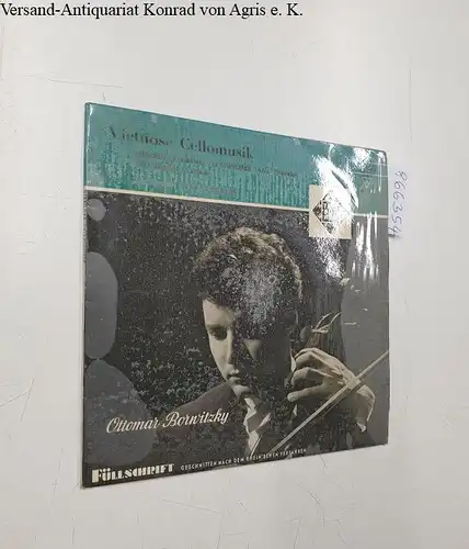 Telefunken UV 155 : EX / VG+, Virtuose Cellomusik : Anton Rubinstein, Enrique Granados, Gaspar Cassadó