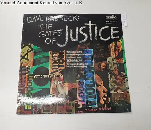 MCA Records MACS 3477 : NM / EX, The Gates Of Justice