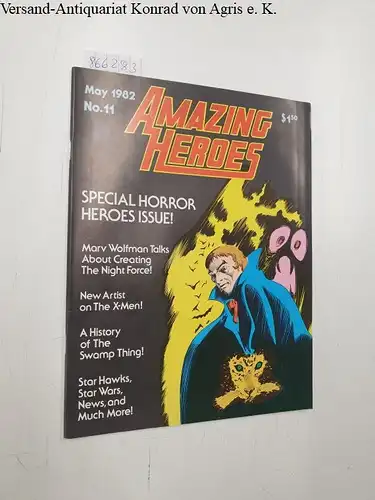 Zam Inc. (Hrsg.): Amazing Heroes : No. 11 May 1982. 