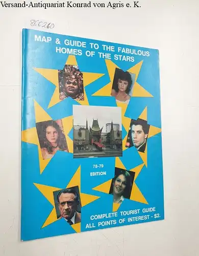 Tourist guide: Map & Guide to the Fabulous Homes of the Stars; 78-79 Edition
 complete tourist guide, all points of interest. 