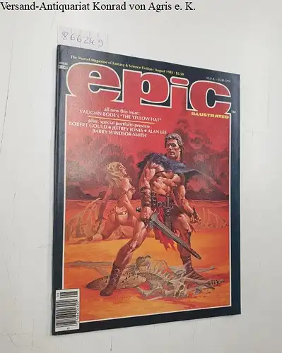 Marvel Comics Group (Hrsg.): epic illustrated : August 1983 (Marvel). 