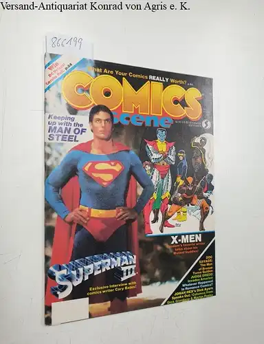 Comics Scene: Comics Scene magazine  No. 11, Keeping up with the Man of Steel. 