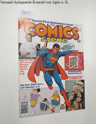 Comics Scene: Comics Scene magazine  No.7, Special First Anniversary Issue!. 