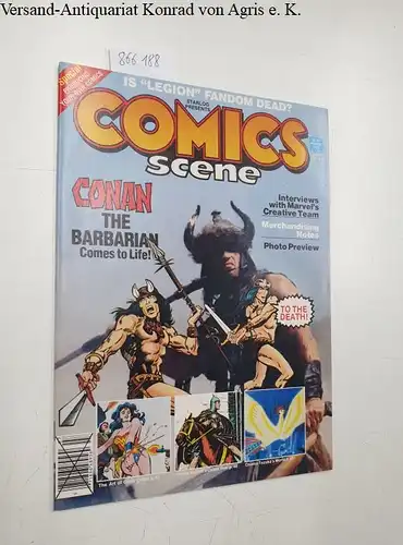 Comics Scene: Comics Scene magazine  No.4, Conan The Barbarian Comes to Life! Interview with Marvel´ s Creative Team. 