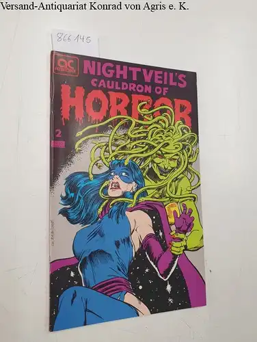 Ac comics, Femforce: Nightveil´s cauldron of horror. All new tales of terror. No.2. 