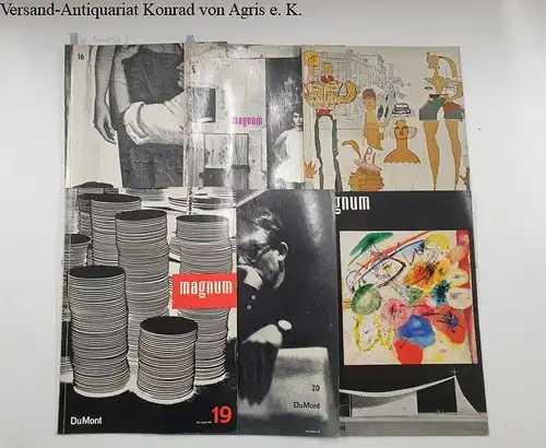 DuMont Schauberg: magnum Heft Nr. 16-21 : 1958. 