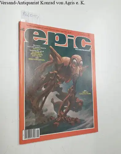 Marvel Comics Group (Hrsg.): epic illustrated : June 1985 (Marvel). 